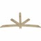 Ekena Millwork Alberta Rough Sawn Timber Gable Bracket, Douglas Fir, 72"W x 39"H x 2"D x 4"F, 13/12 Pitch GBW072X39X0204ALB00RDF - alternate 3
